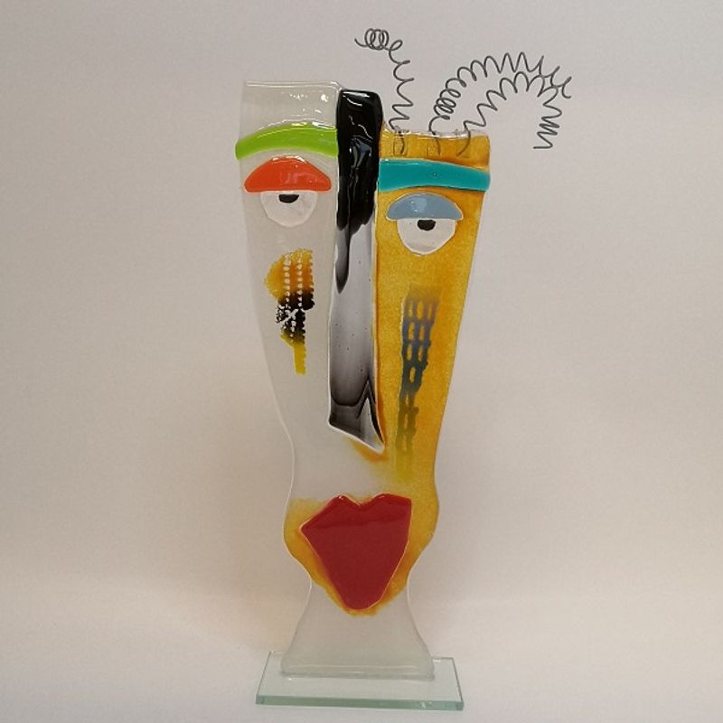 Unik maske i glass, 2906