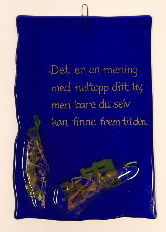 Hustavle i glass, Det er en mening.